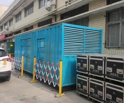 鹤岗静音发电机租赁
